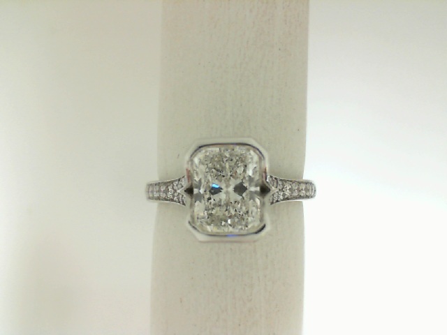 Verragio 1.51 Cts Radiant Brilliant Cut Diamond G SI1 Diamond Parisian Engagement Ring 0.32 Ct
GIA Cerificate And Laser Inscription:  2235430820
size 6.5
