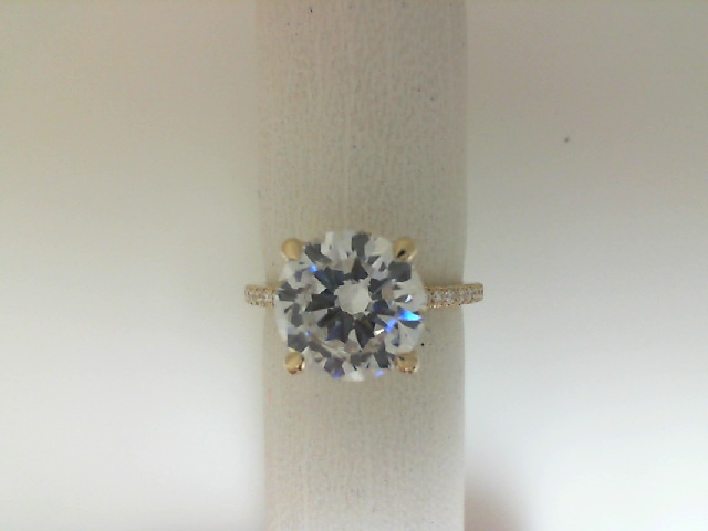 Tacori 14 Karart Yellow Gold Simply Tacori 0.29 Ct Diamond Setting , 1.5 mm 
Size 6.5