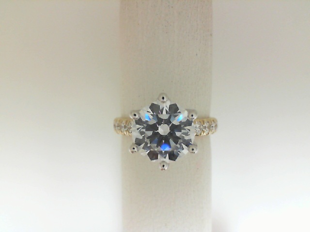 Verragio 14 Karat Yellow And White Gold Renaissance Diamond Engagement Ring 0.81 ct
size 6.5