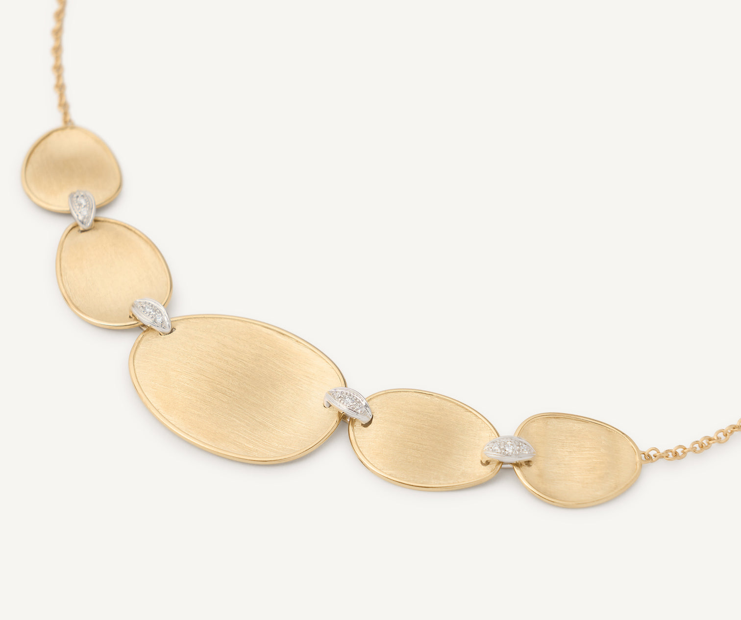 Marco Bicego 18 Karat Yellow/White Gold Lunara 