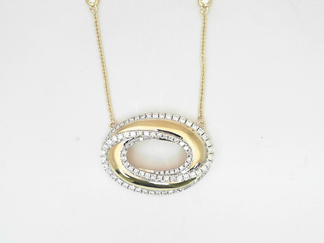 14 Karat Yellow Gold Round Brilliant Cut And Single Cut Diamond Pendant 0.74 Cts
Length: 16 - 18 Inch