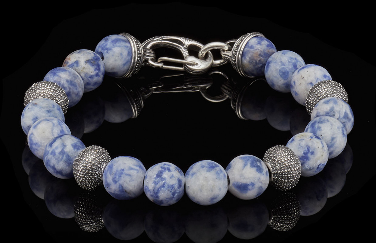 William Henry BEACH COMBER BRACELET Frosted Solalite (BB12 SL)