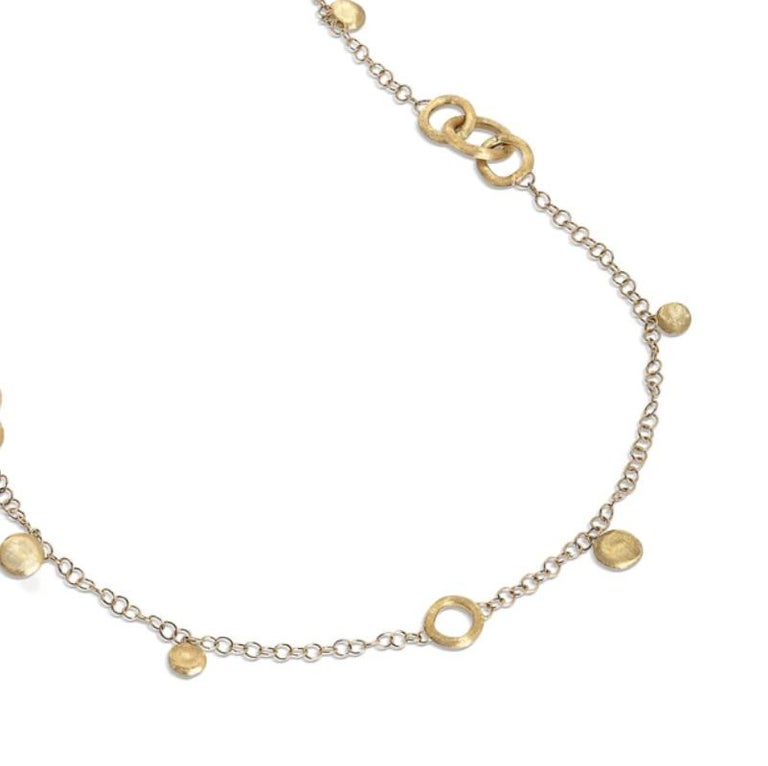 Marco Bicego 18K Yellow Jaipur Gold Link & Charm Necklace
Length: 29.5 Inch