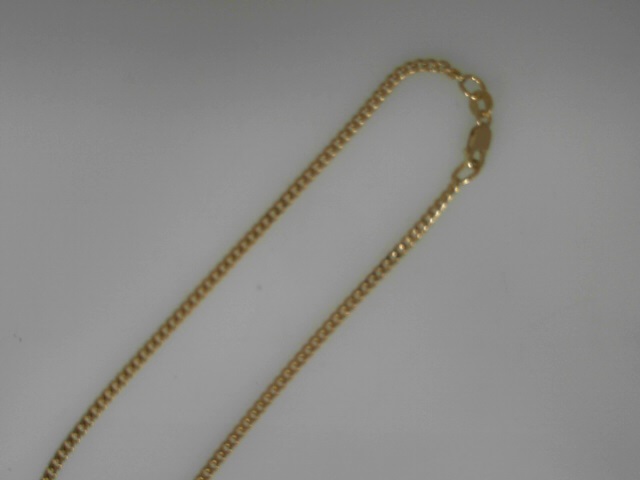 Estate18 Karat Yellow Gold Cuban Chain 24