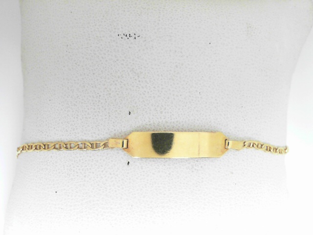 Estate  Yellow Gold 14 Karat 6 Inch ID  Bracelet
