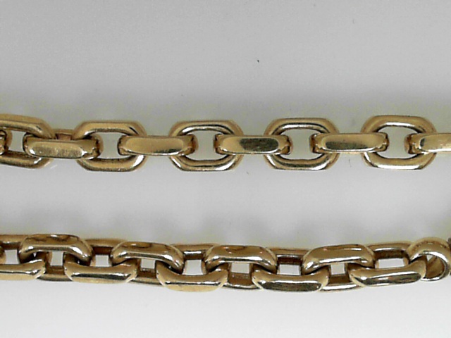 Estate Yellow Gold 14 Karat link Bracelet 9.25 inches