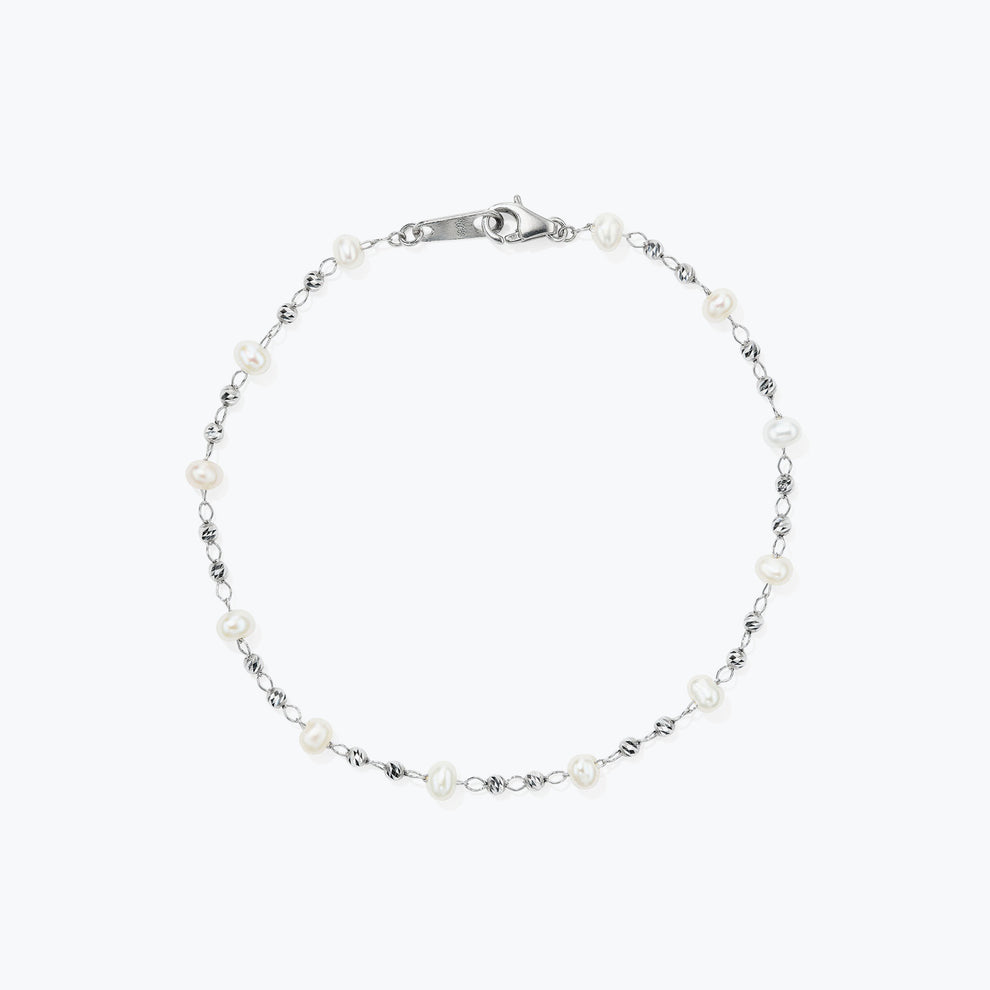 Platinum Born 7 Inch Debut Single Strand Platinum Bracelet
