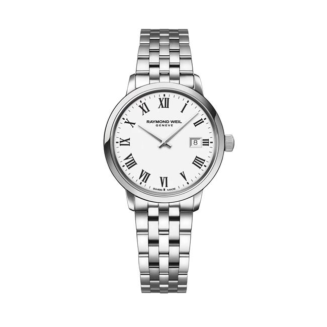 Raymond Weil Toccata Stainless Steel White Dial With Roman Numerals 29 Mm Watch (5925-P-00300)