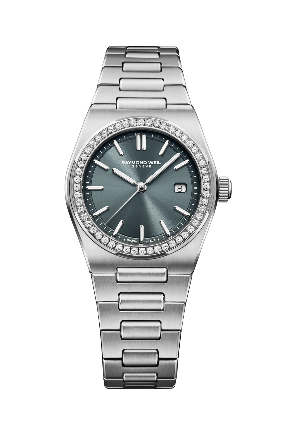 Raymond Weil A.R.T. Stainless Steel Dark Green 30 Mm Watch (1250-STS-56001)