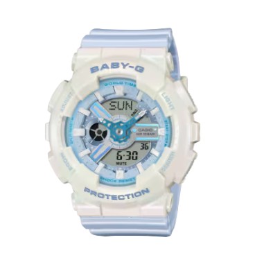 Casio Baby G-Shock Blue Tone Watch (BA-110PD-2ACR)