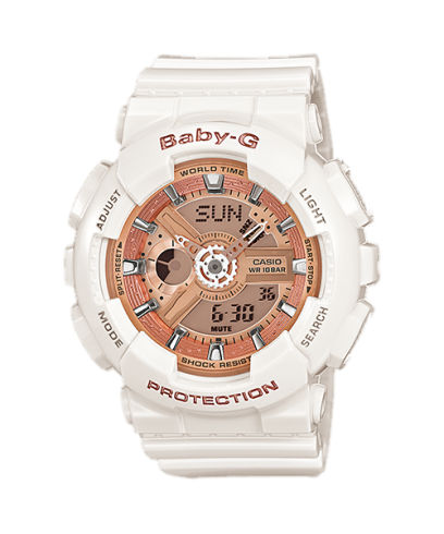 Casio Baby-G White Resin Watch (BA-110X-7A1CR)