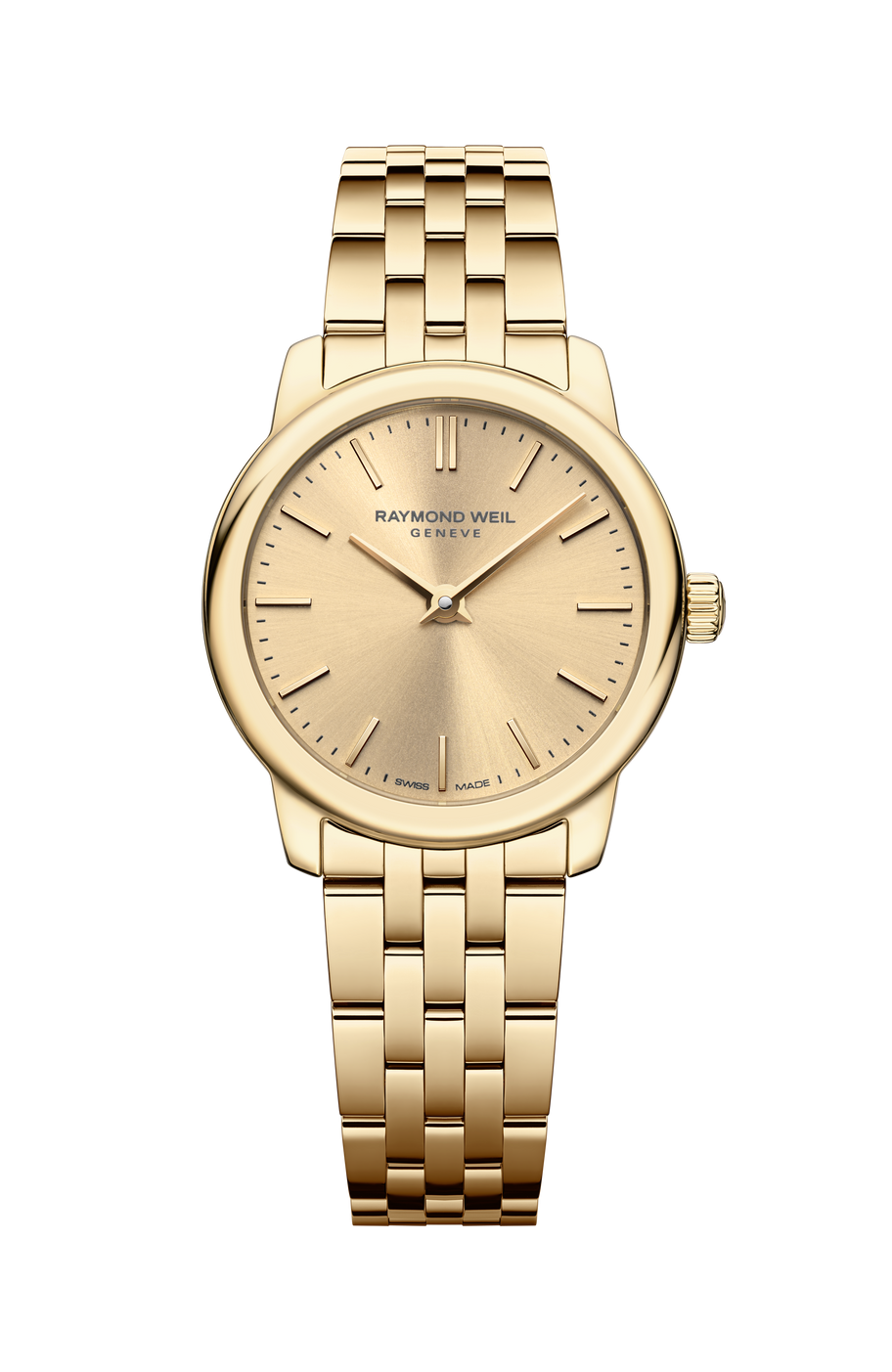Raymond Weil Toccata Classic Stainless Steel w/Gold PVD 24 Mm Watch (5024-P-10001)