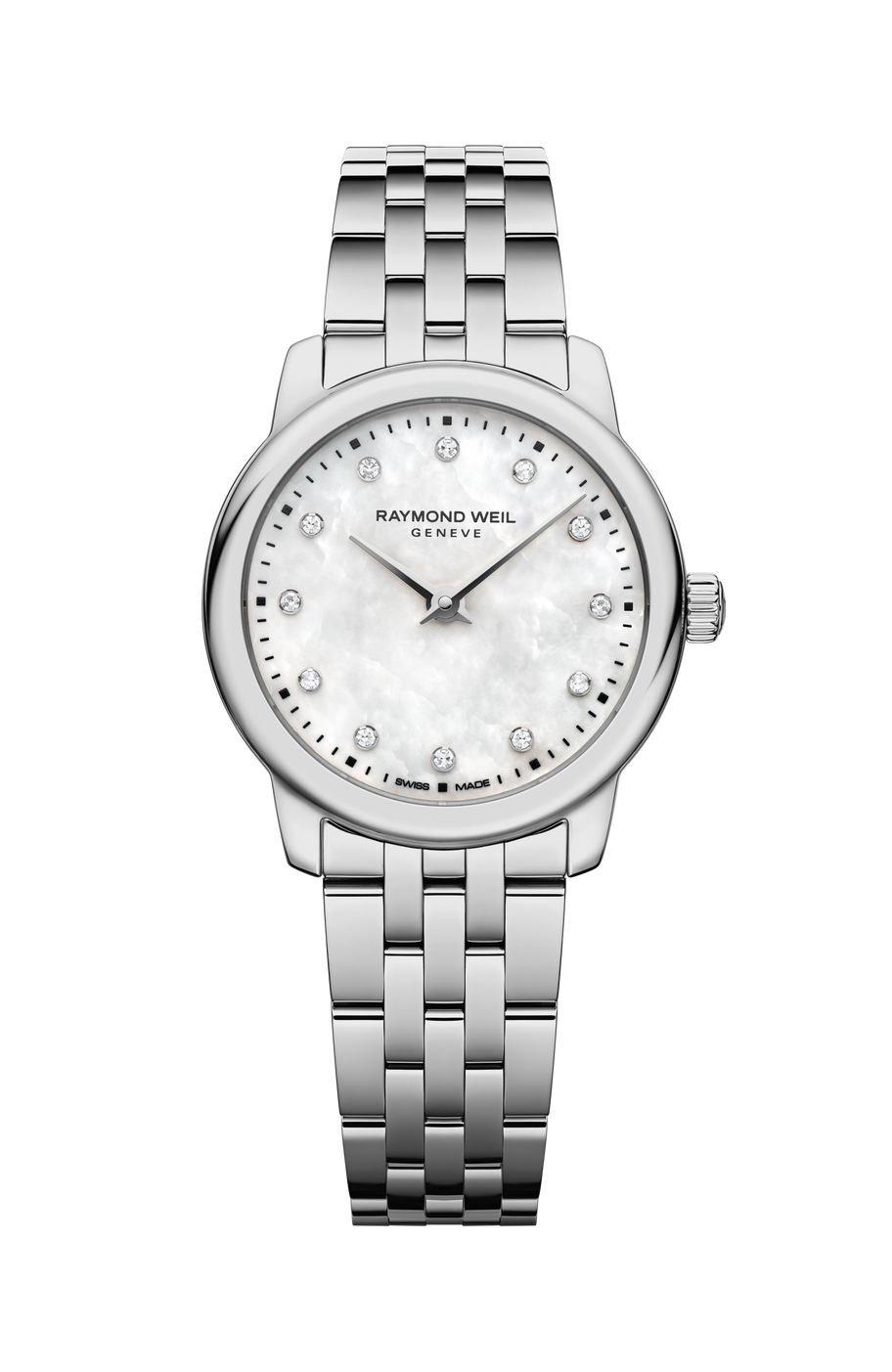 Raymond Weil Stainless Steel Toccata Classic Mop 24Mm Watch (5024-ST-97081)