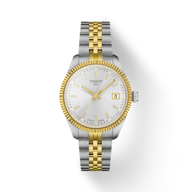 Tissot Ballade 34mm (T1562102203100)
316L Stainless Steel Case With Yellow Gold Pvd Coating,Swiss Quartz Movement