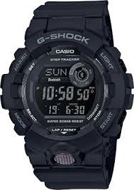 Casio G Shock Black Resin G-Squad Step Tracker (GBD800-1B)