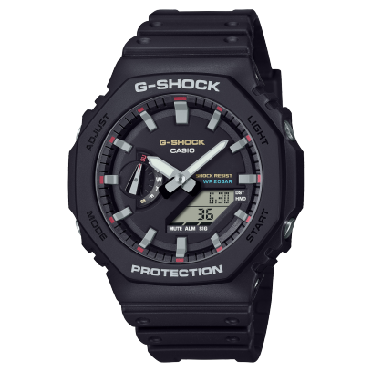 Casio G-Shock Digital Multi Function Black Resin Watch (Ga2100rl-1A)