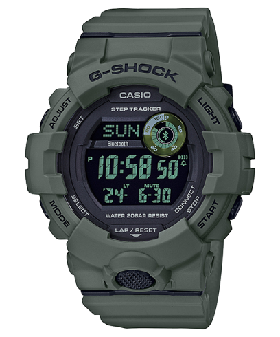 Casio G-Shock Move Digital Multi Function Green Resin Watch (GBD800UC-3)