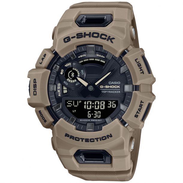 Casio G-Shock G-Squad Series Brown Resin Step Tracker  Watch (Gba900uu-5A)
