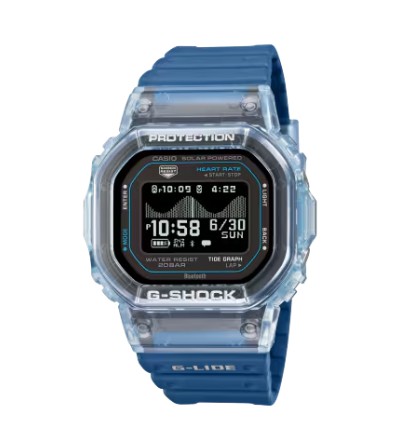 Casio G-Shock G-Lide Blue Carbon Watch (GBX-H5600-2CR)