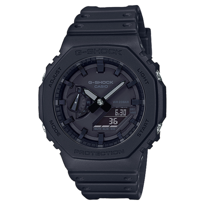 Casio G-Shock Black Tone Resin Watch (GA-2100-1A1CR)