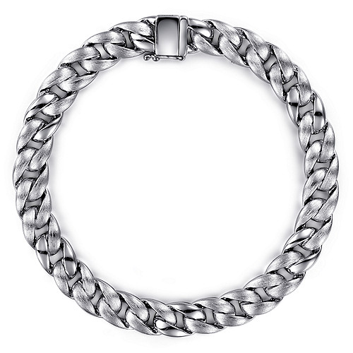 Gabriel & Co 925 Sterling Silver Heavy Chain Bracelet