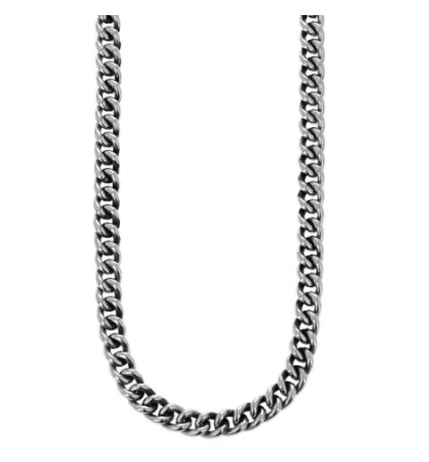 King Baby Sterling Silver 2Mm Large Curb Chain
Length: 24 Inch
