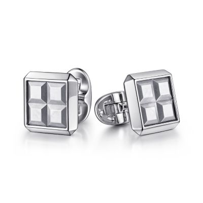 Gabriel & Co 925 Sterling Silver Square Cufflinks