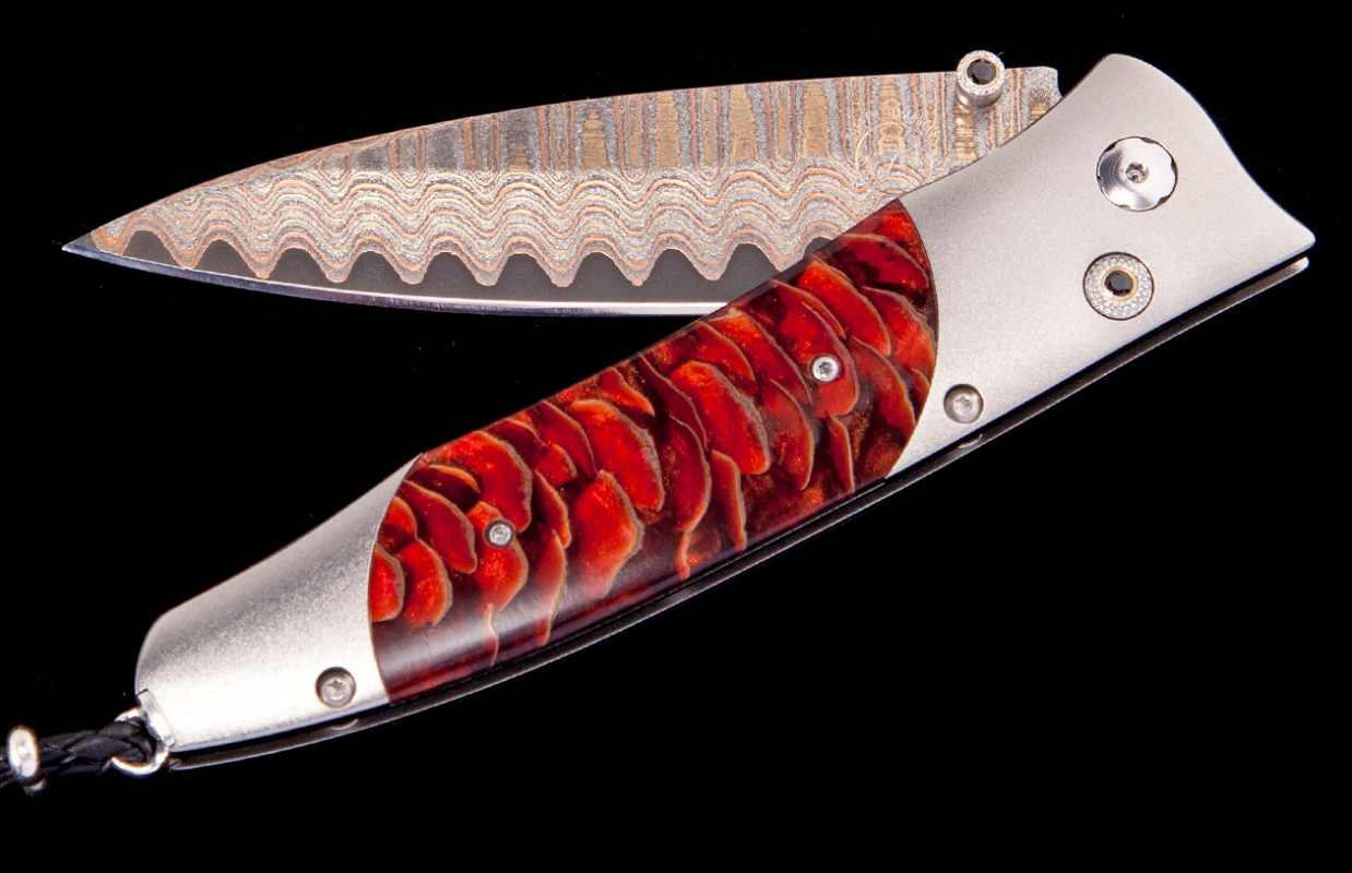 William Henry B 30 The Gentac ‘Red Sun'  Knife