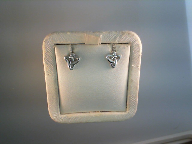 SS Diamond Trinity Post Earrings