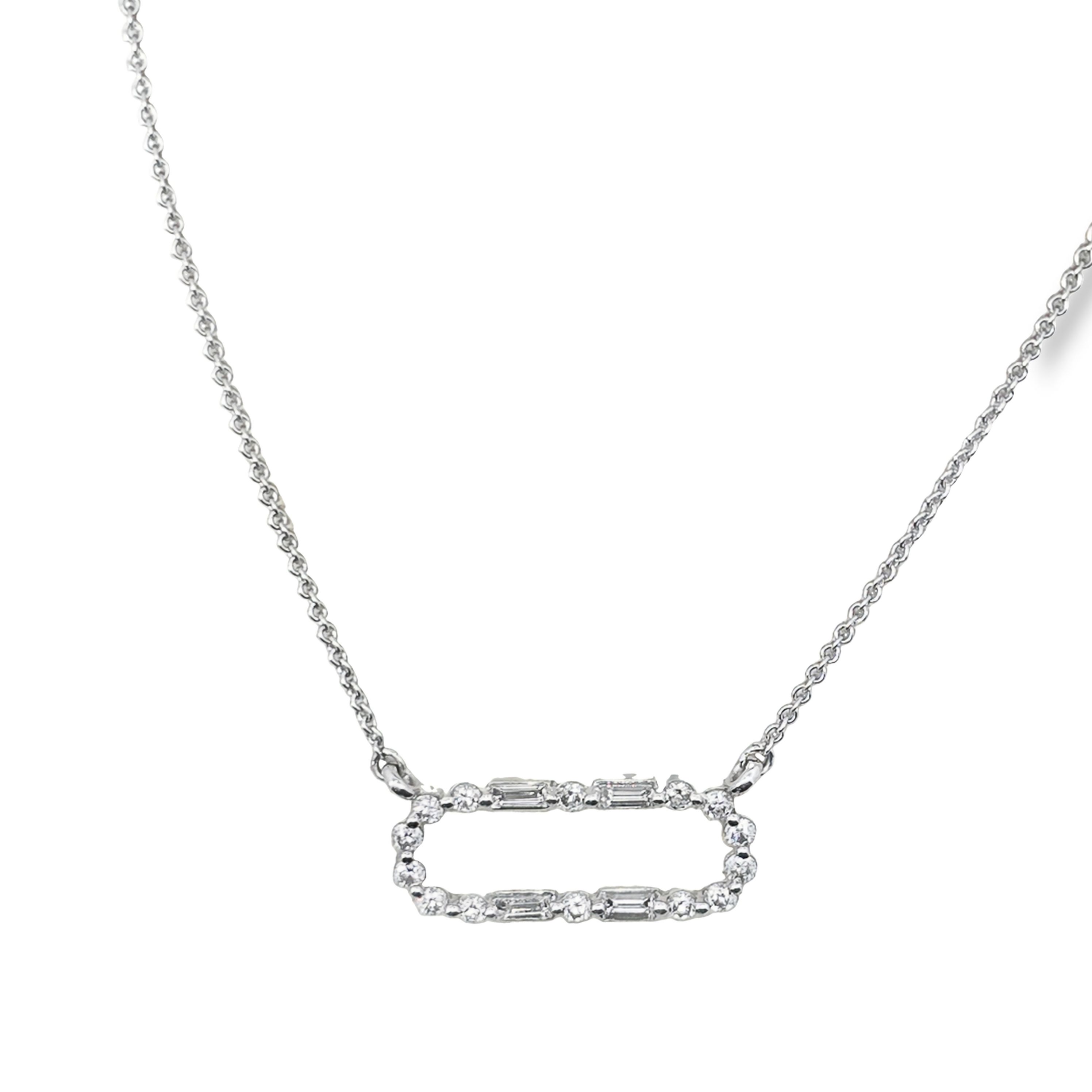 14Kw 1/2Cttw Diamond Necklace