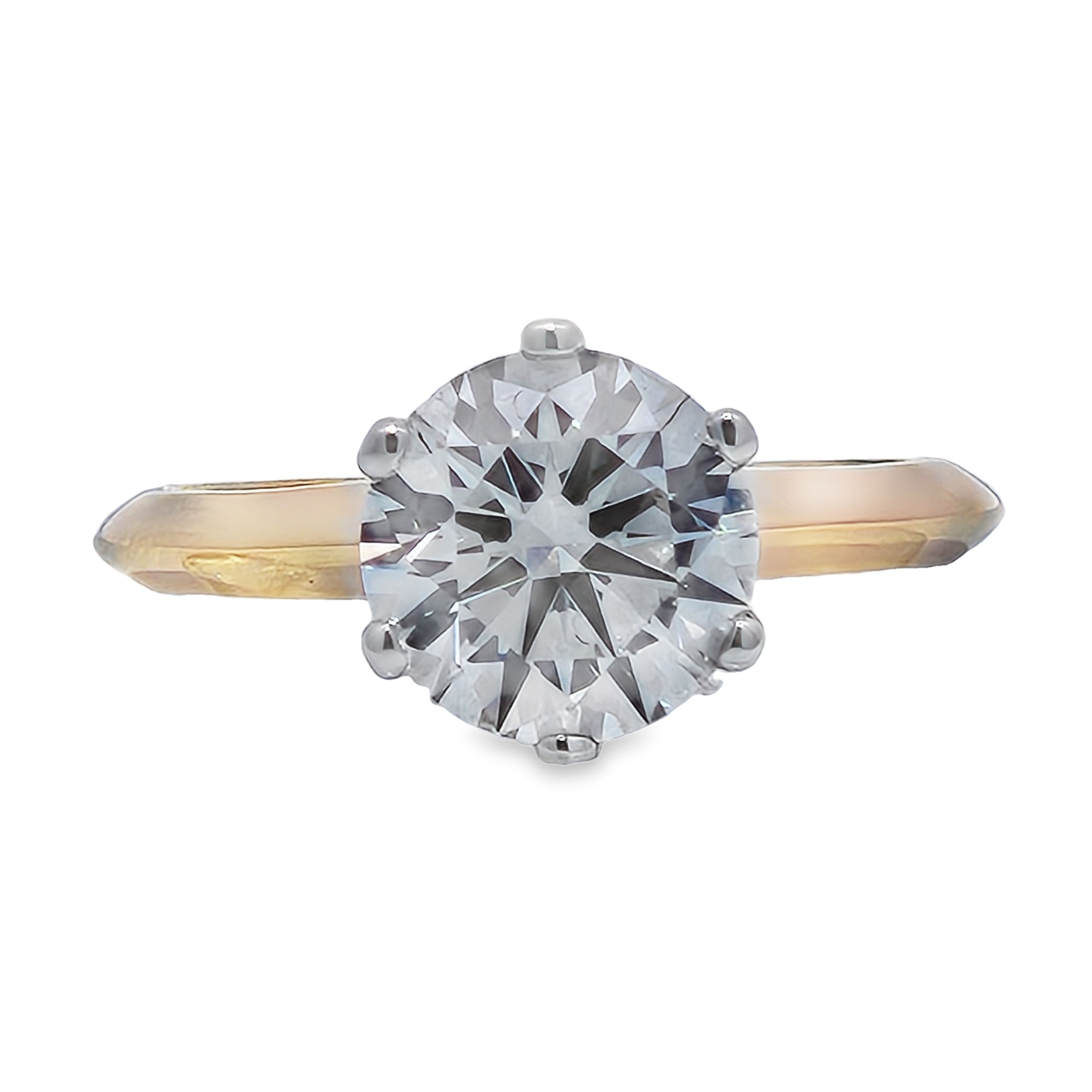 Lab Grown - 18Kyw 2Ct I Vvs2 6 Prong Solitaire  Gsi 70414150101