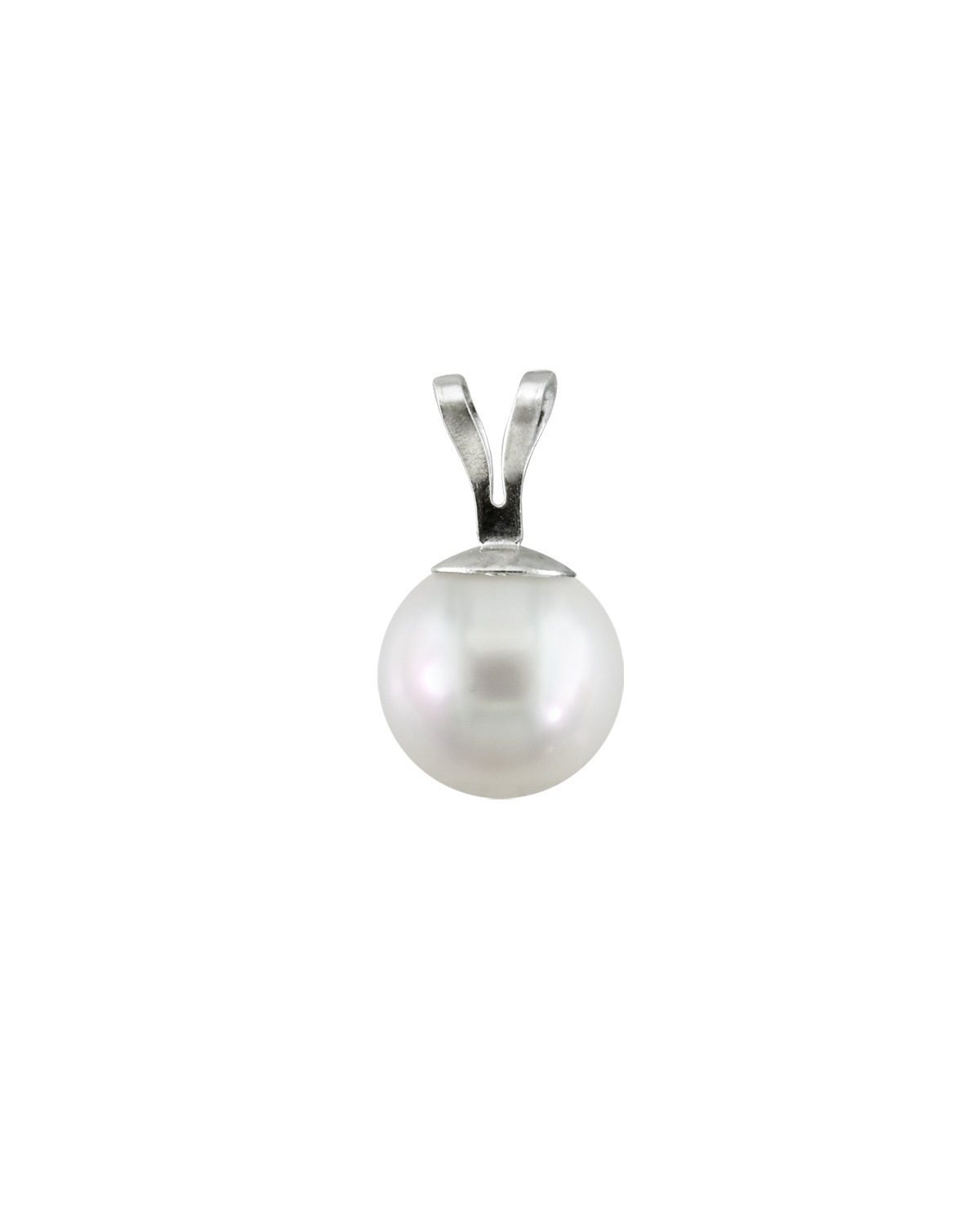 14Kw 8-8.5Mm Akoya Pearl Pendant W/Chain