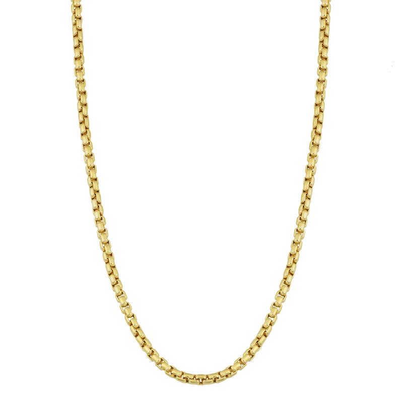 20" 10Ky 1.3Mm Hollow Round Box Chain