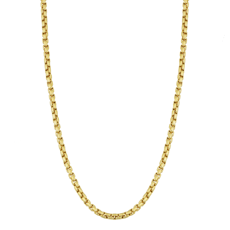 10Ky 18" 1.3Mm Round Box Chain