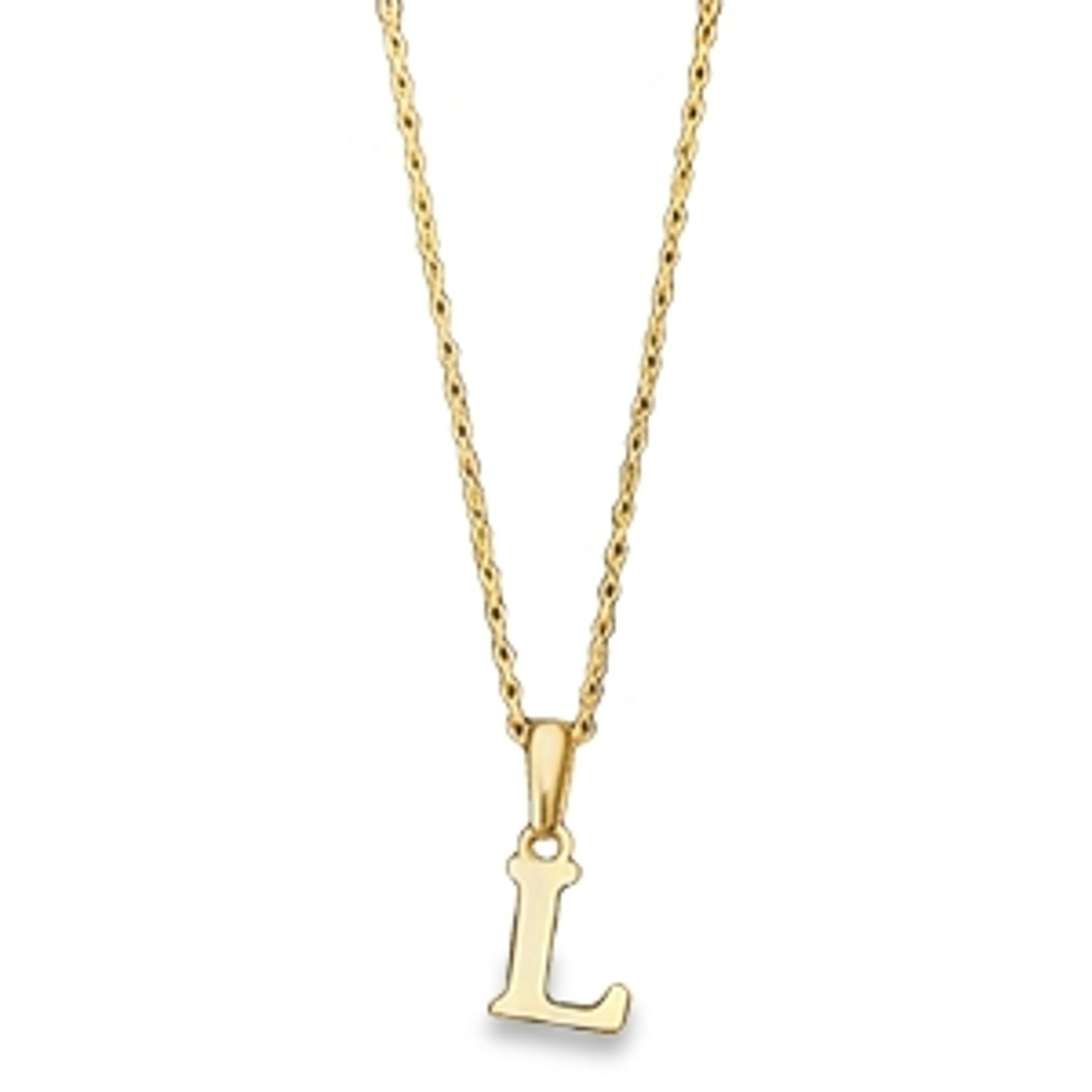 14Ky Initial L Pendant