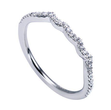 14Kw .16Tw Diamond Wedding Band  31d