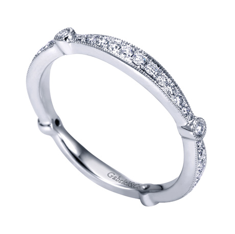 14Kw .25Tw Diamond Wedding Band  29d