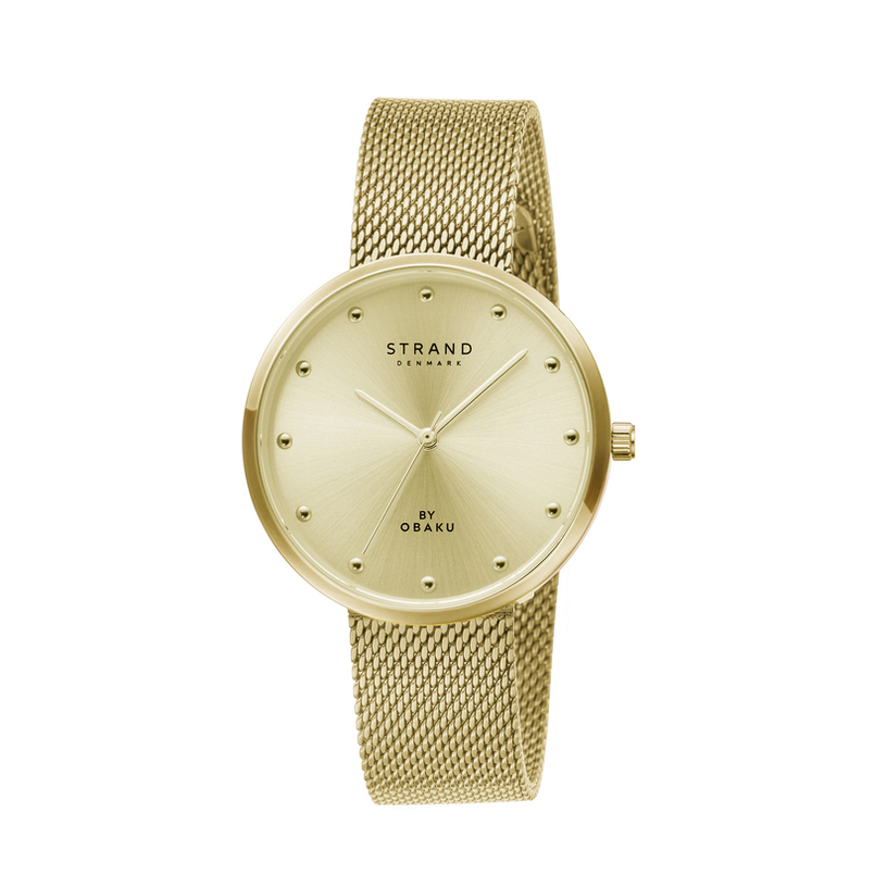 Ladies Analog Watch - Calista Gold