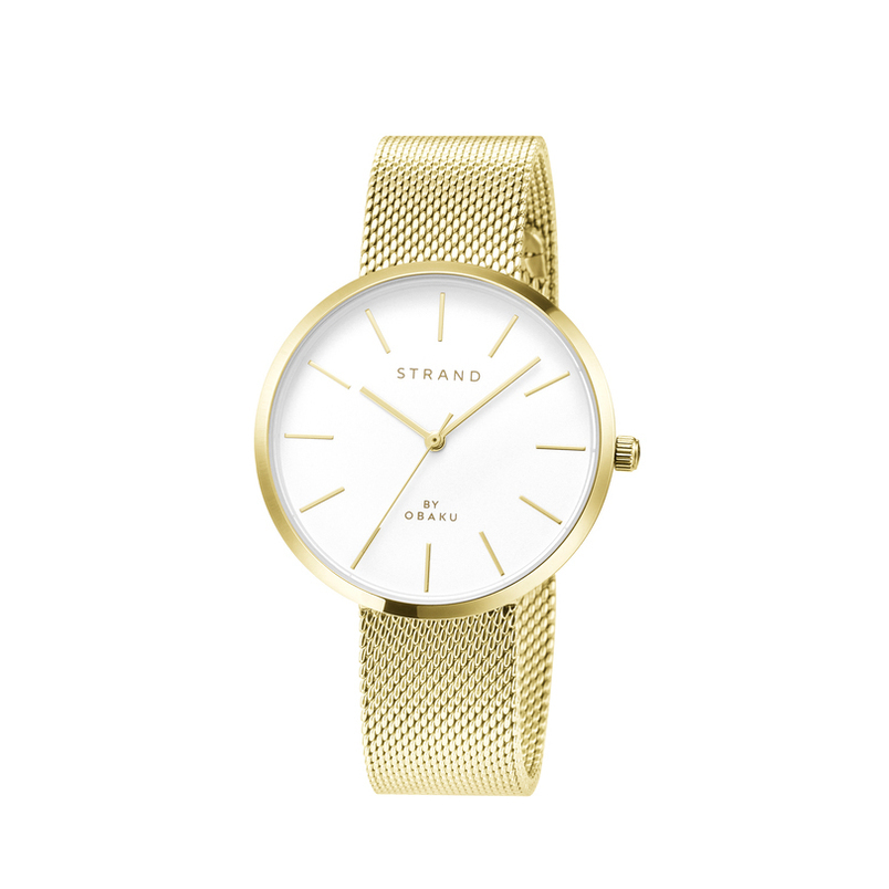 Ladies Analog Watch - Sunset Gold