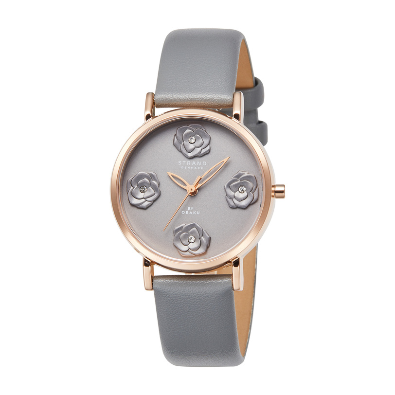 Ladies Analog Watch - Petals Pebble