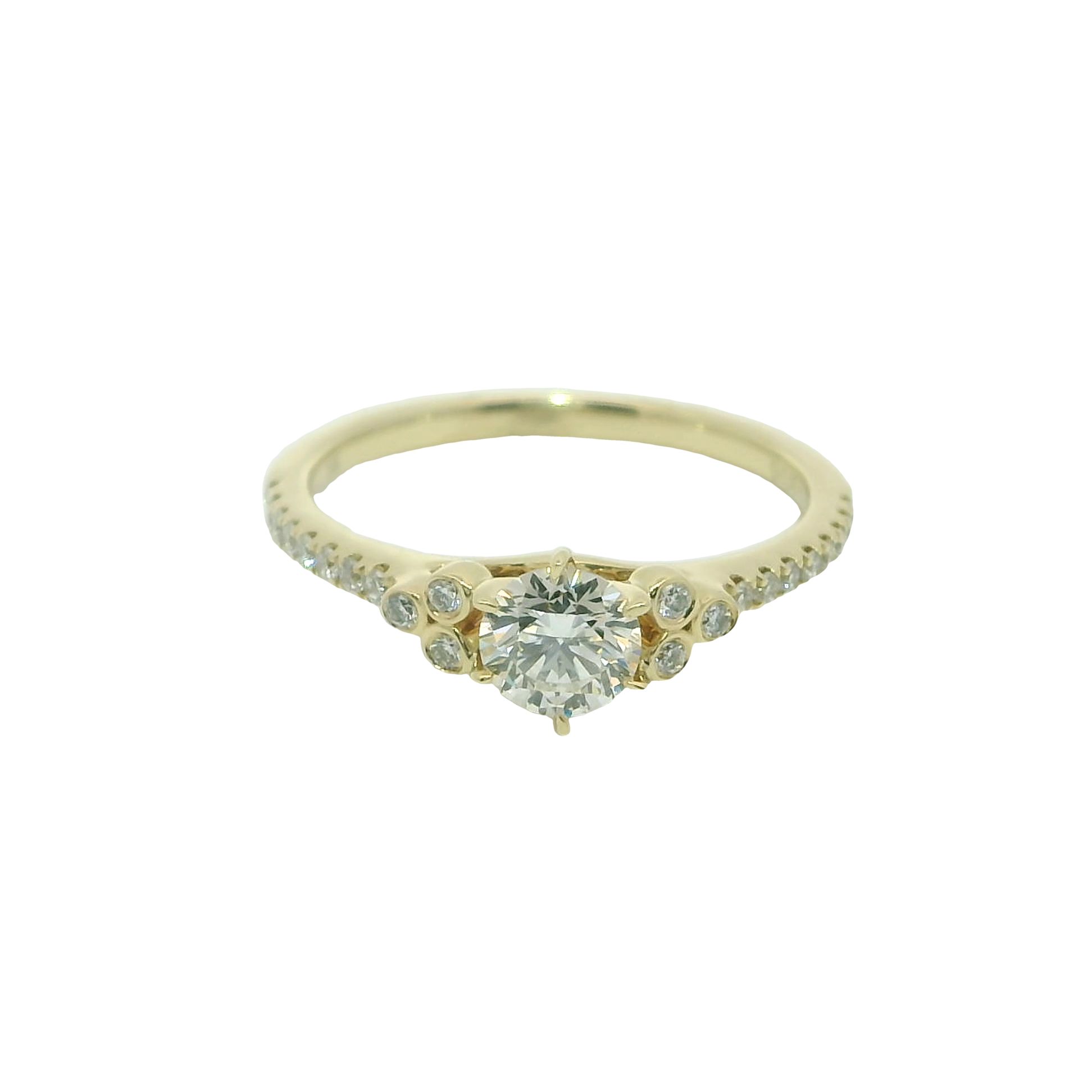 Lab Grown - 10Ky .67Cttw Diamond Engagement Ring