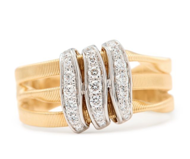 Marco Bicego Marrakech Diamond 3-Strand Ring