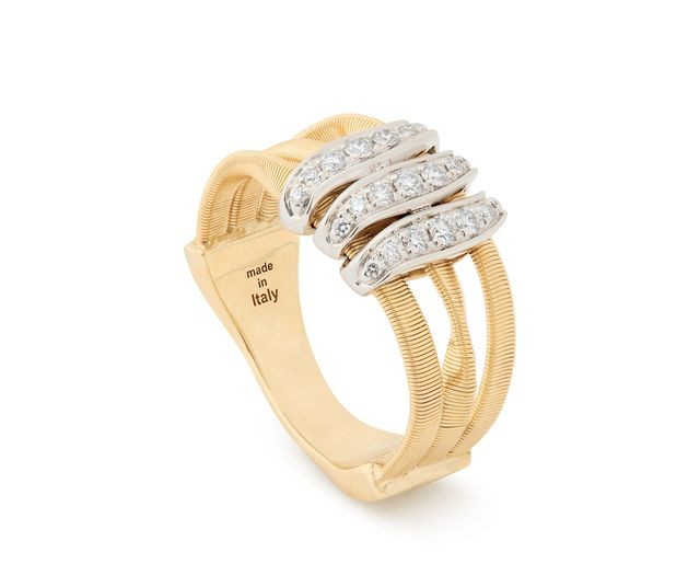 Marco Bicego Marrakech Diamond 3-Strand Ring