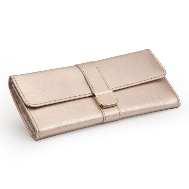 Palermo Rose Gold Jewelry Roll