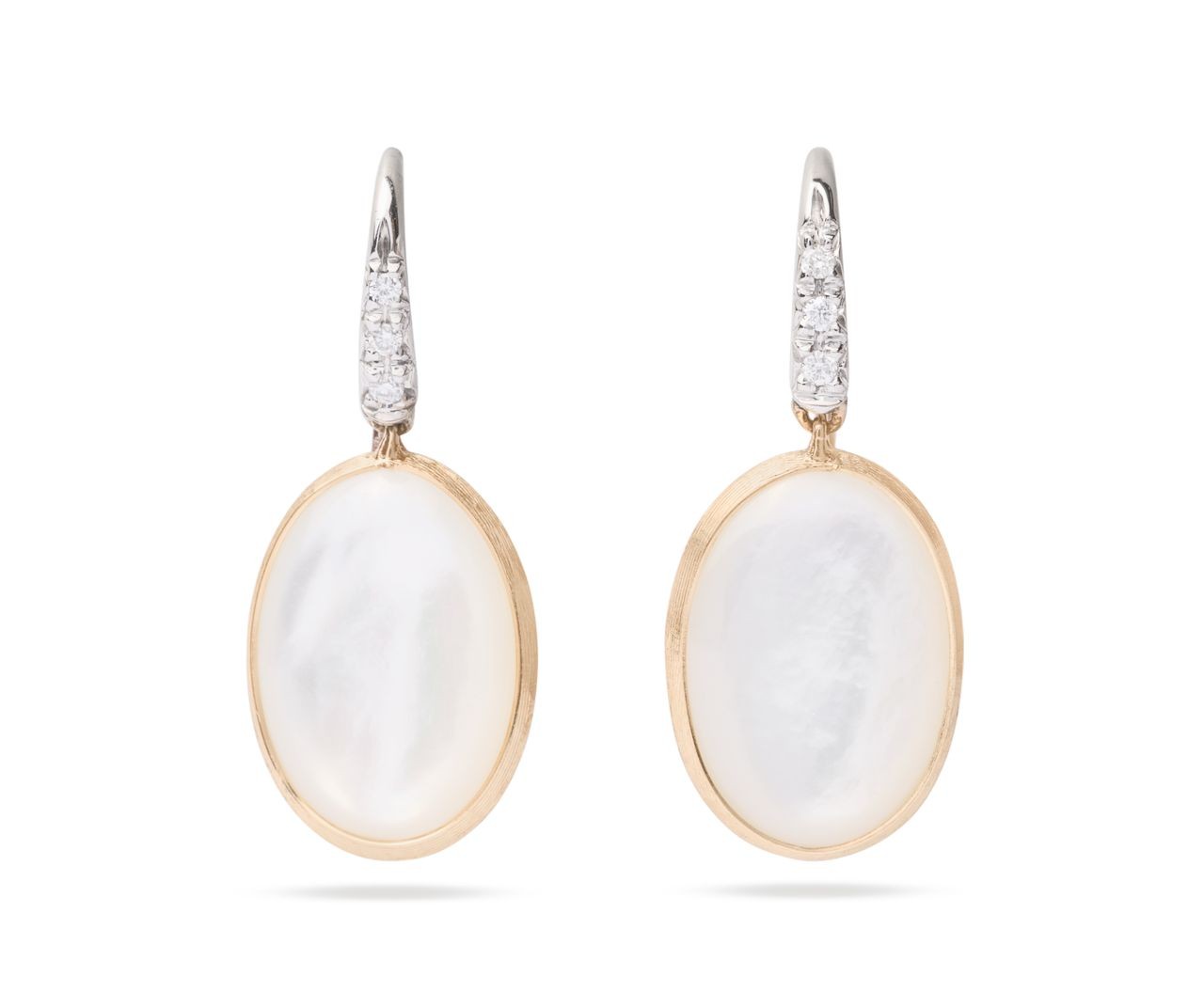 Marco Bicego Siviglia 18K MOP Diamond Earrings