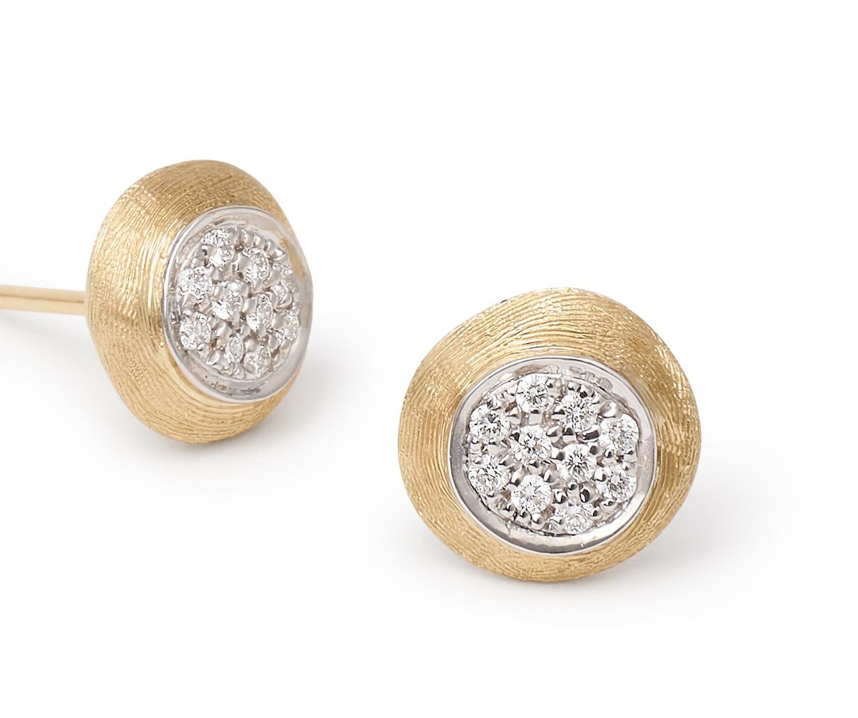 Marco Bicego 18K Gold Delicati Diamond Earrings