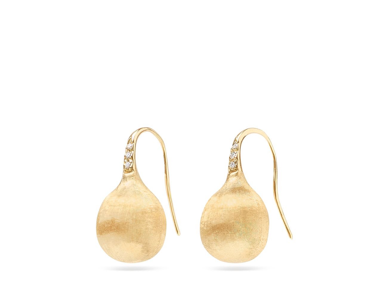 Marco Bicego 18K Gold Africa Diamond Earrings