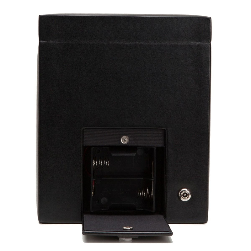 Heritage Single Watch Winder with Storage in Black