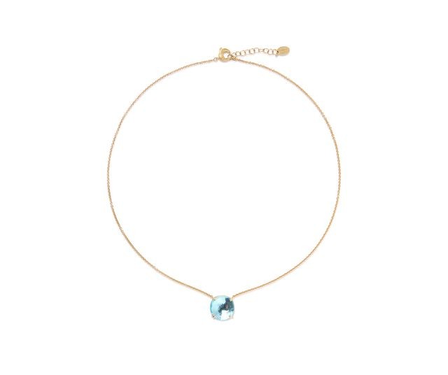 Marco Bicego Jaipur 18k Blue Topaz 16.5