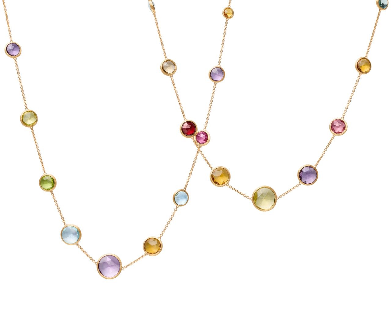 Marco Bicego 18K Jaipur Mixed Gemstone Necklace